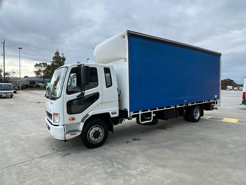 2022 Fuso Fighter 1424 10 Pallet Curtain sider with 2T Tail Lift 