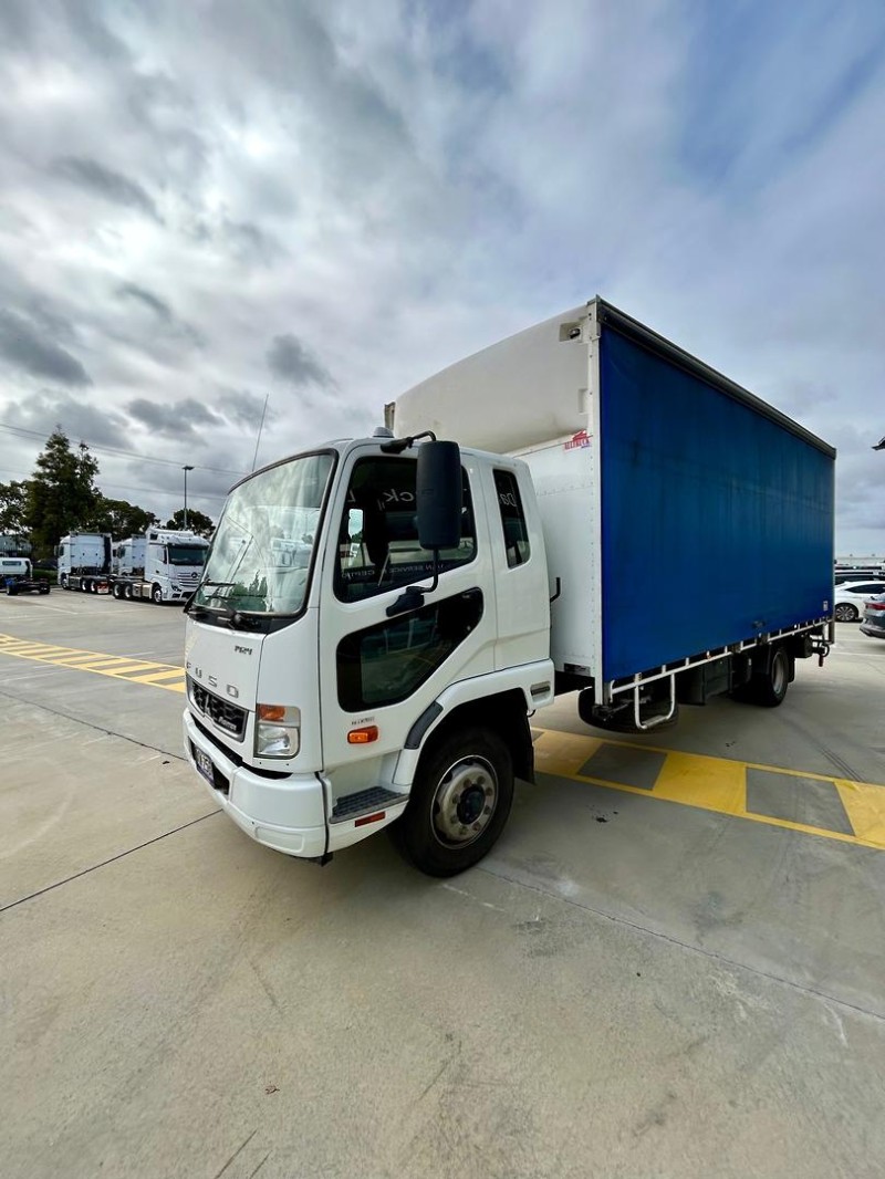 2022 Fuso Fighter 1124 10 Pallet Curtainsider 
