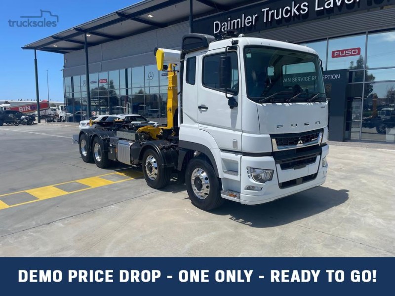 2024 Fuso Shogun FS76 460 8x4 Palfinger Hook Lift   DEMO PRICE DROP 