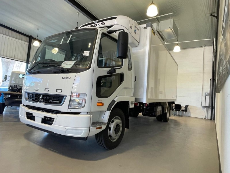 2024 Fuso Fighter 1224 Auto Euro 5 8 Pallet Fridge Pantech Demo 