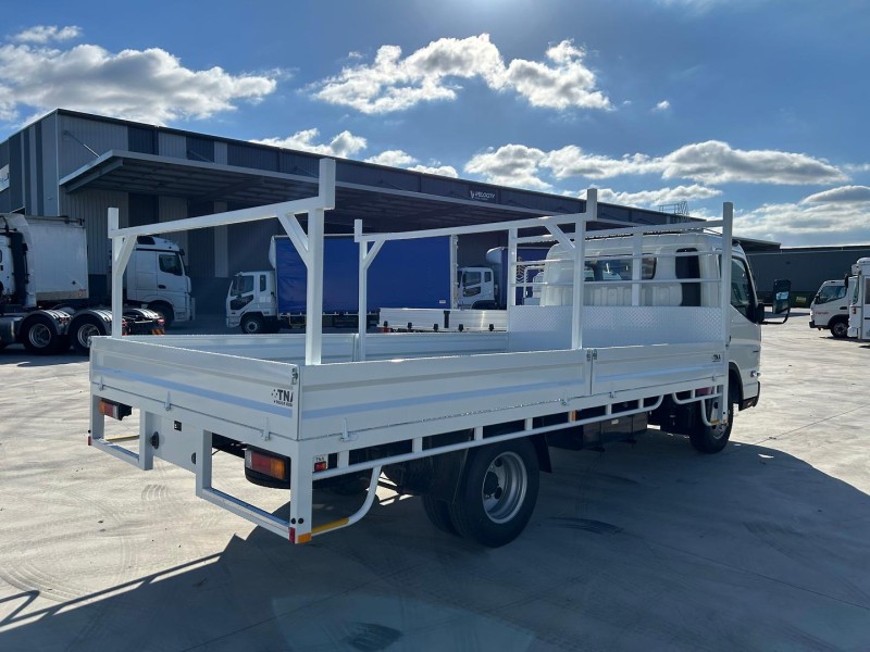 2025 Fuso Canter 615 STEEL DROPSIDE TRAY WITH LADDER RACKS 