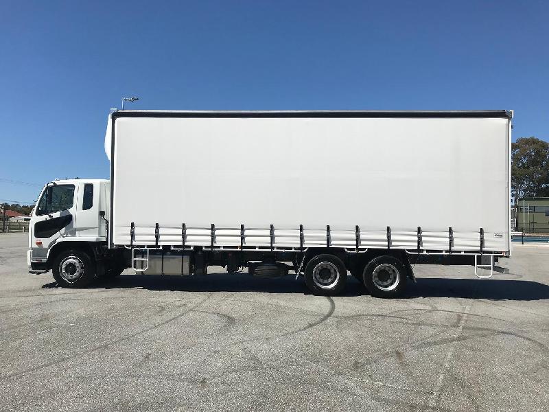 2024 Fuso FIGHTER 2427 XXLWB AUTO 14 PALLET CURTAIN SIDER FIGHTER 2427 