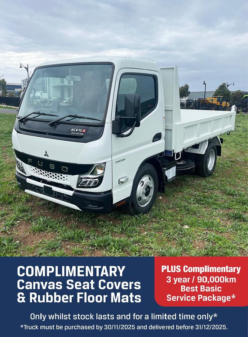 2024 Fuso CANTER 615 New and Ready to Start Work