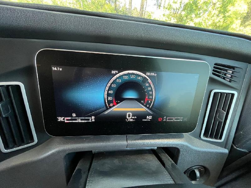 2025 Freightliner Cascadia 126 Microwave TV Cabinets and Custom Air Con ready 