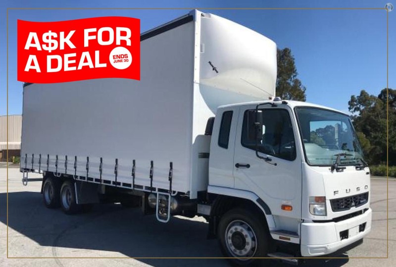 2024 Fuso FIGHTER 2427 XXLWB AUTO14 PALLET CURTAIN SIDER