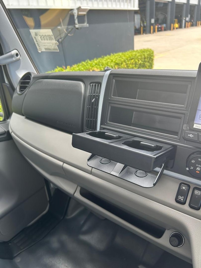 2025 Fuso Canter 515 Narrow Canter 515 Narrow Cab Alloy Tray Dropsides inc Tool Boxes Service Tool Boxes on Tray 