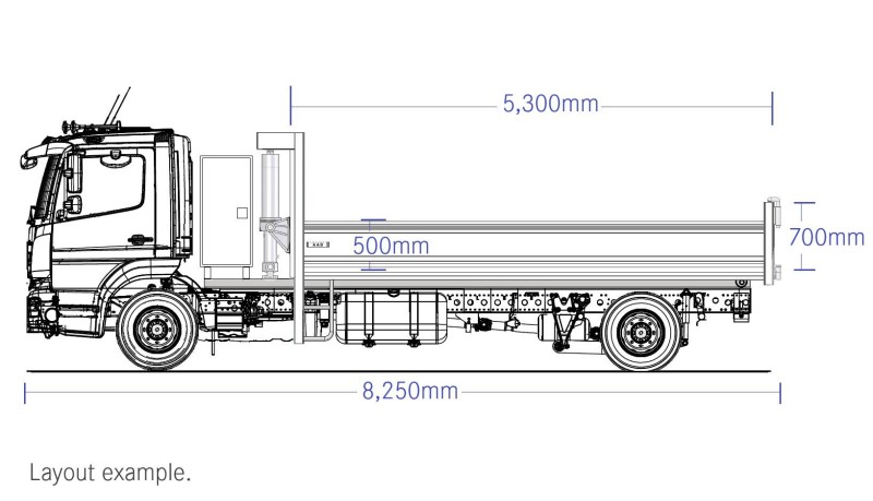 2025 Mercedes-Benz Atego 1224 ATEGO 1427 COMBO TIPPER 