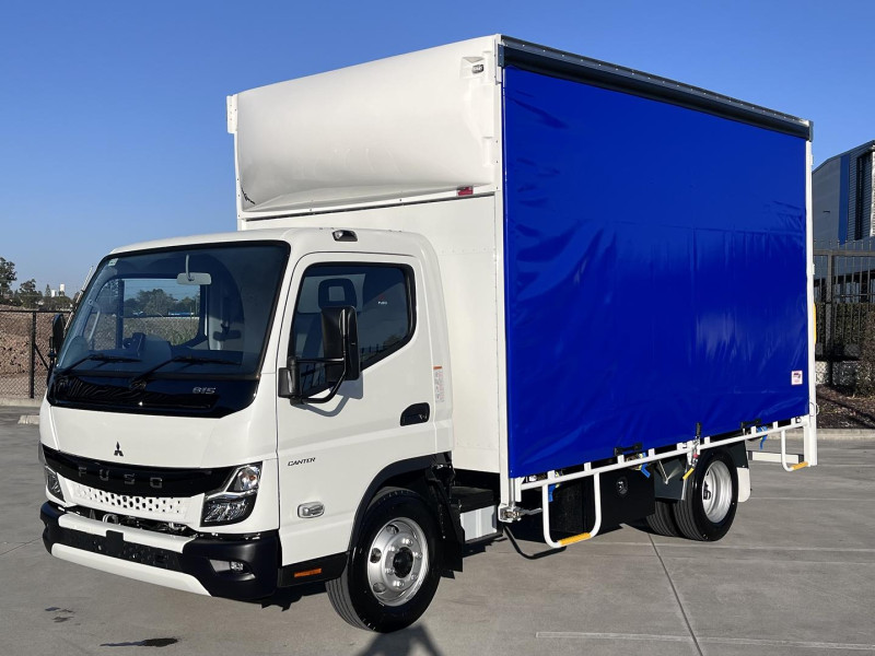 2026 Fuso Canter 815 6 PALLET CURTAINSIDE BODY 