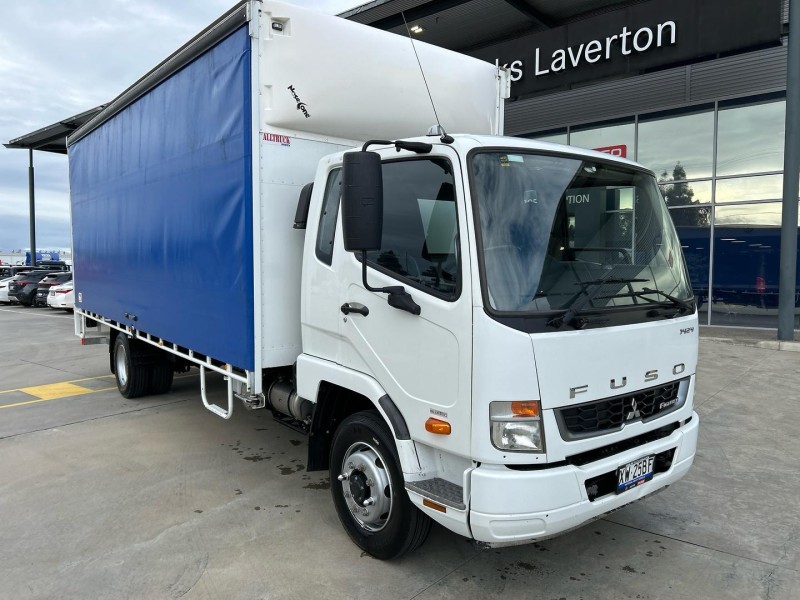 2022 Fuso Fighter 1424 10 Pallet Curtain sider with 2T Tail Lift