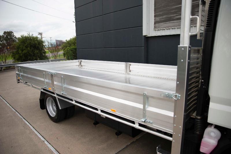 2025 Fuso 515 CANTER Wide Cab Alloy Tray Canter 515 Wide Cab Alloy Tray Dropsides Aus Alloy Tray 
