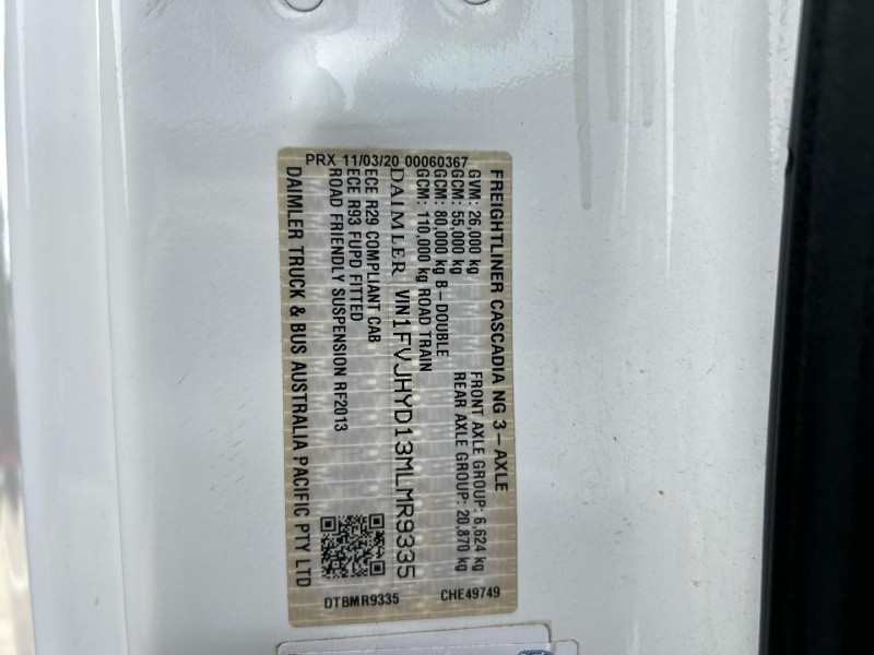 2022 Freightliner Cascadia 126 110T 48 Bunk 