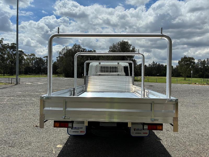 2025 Fuso Canter 515 Alloy Tray Driveaway on a Car License 