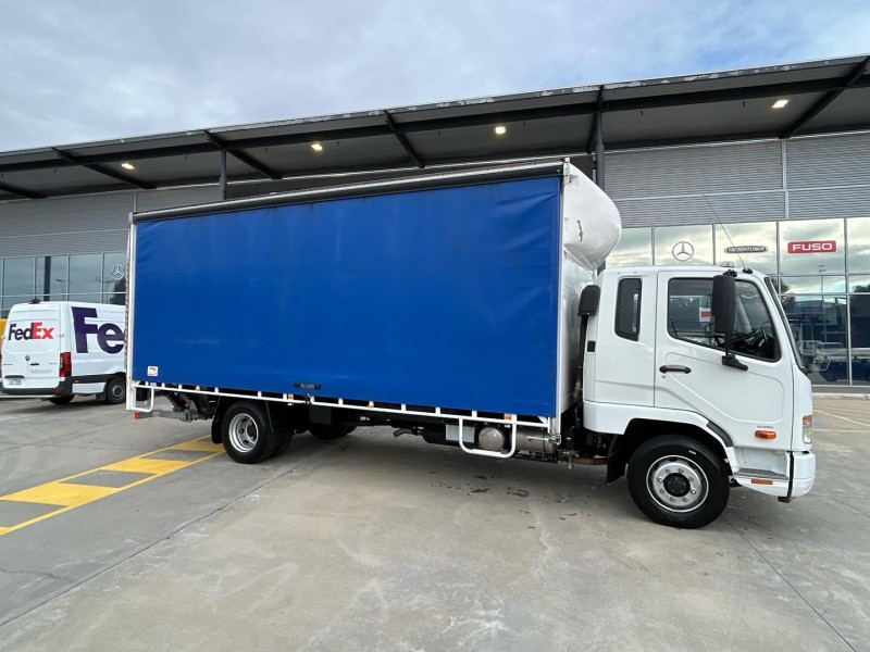 2022 Fuso Fighter 1424 10 Pallet Curtain sider with 2T Tail Lift 