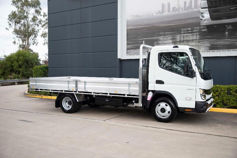 2025 Fuso Canter 515 Wide Canter 515 Wide Cab Alloy Tray Dropsides Aus Alloy Tray