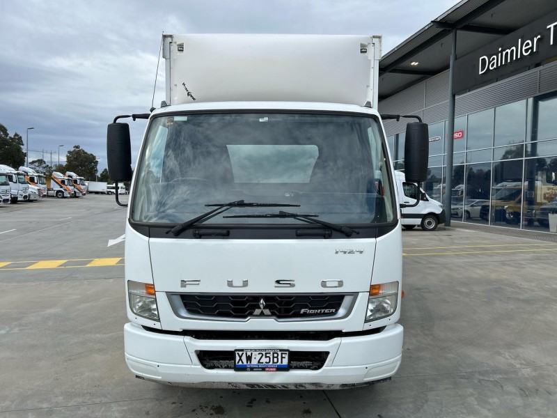 2022 Fuso Fighter 1424 10 Pallet Curtain sider with 2T Tail Lift 