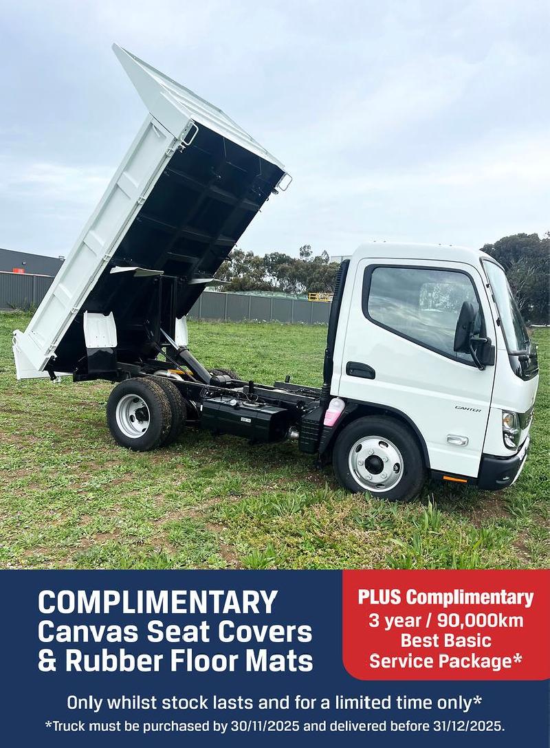 2024 Fuso CANTER 615 New and Ready to Start Work