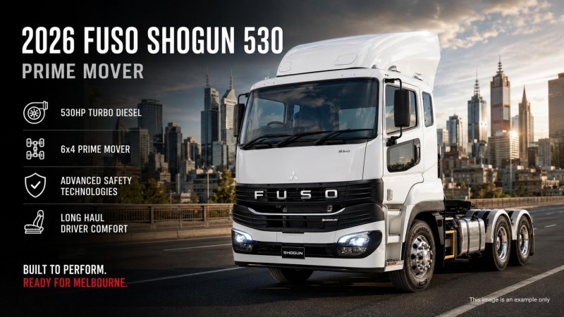 2026 Fuso Shogun FV84 530 Prime Mover