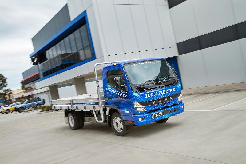 2024 Fuso ECANTER 818 MWB DROPSIDE ALLOY TRAY 