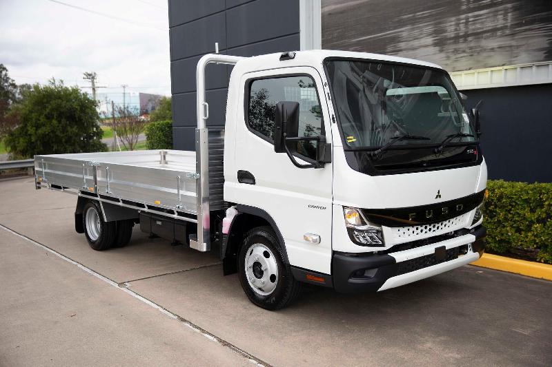 2025 Fuso 515 CANTER Wide Cab Alloy Tray Canter 515 Wide Cab Alloy Tray Dropsides Aus Alloy Tray