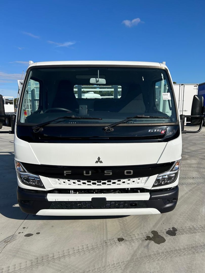 2025 Fuso Canter 615 STEEL DROPSIDE TRAY WITH LADDER RACKS 