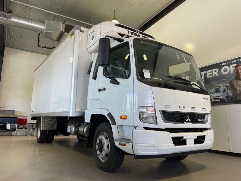 2024 Fuso Fighter 1224 Auto Euro 5 8 Pallet Fridge Pantech Demo 