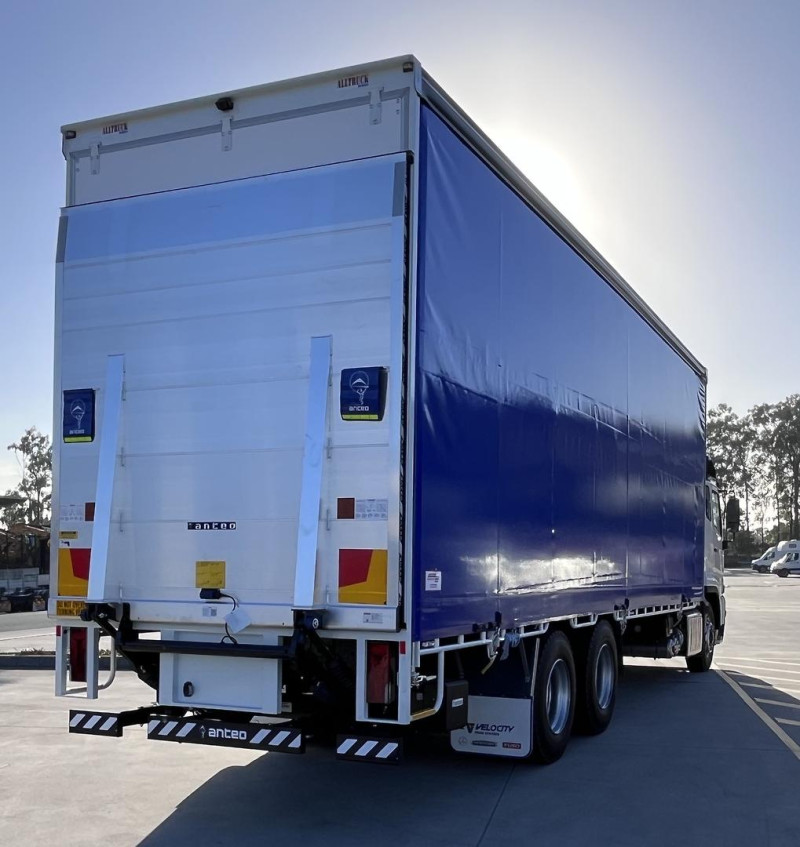 2026 Fuso Shogun FU84 360 14 PALLET CURTAINSIDE BODY AND LOADER 