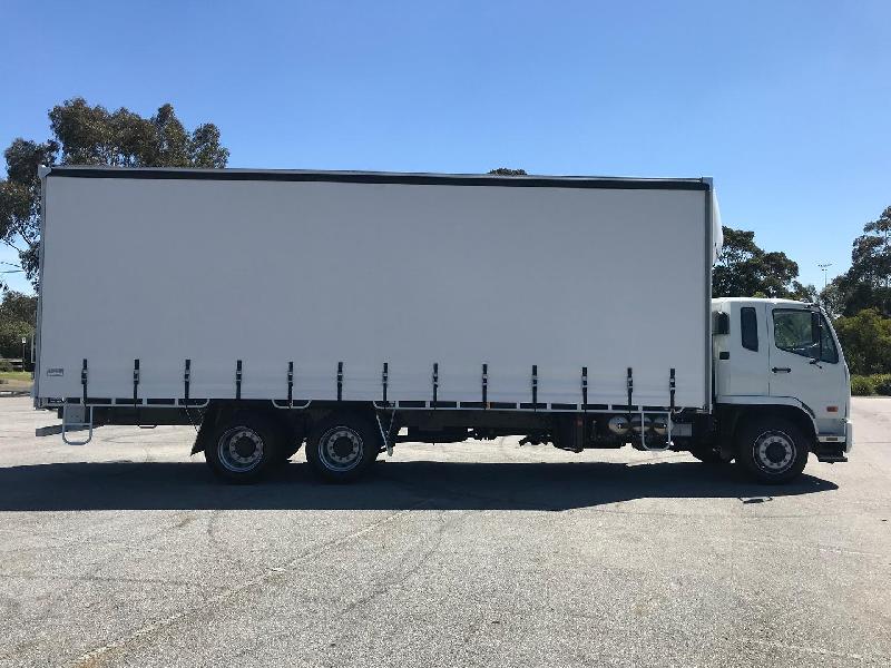 2024 Fuso FIGHTER 2427 XXLWB AUTO 14 PALLET CURTAIN SIDER FIGHTER 2427 