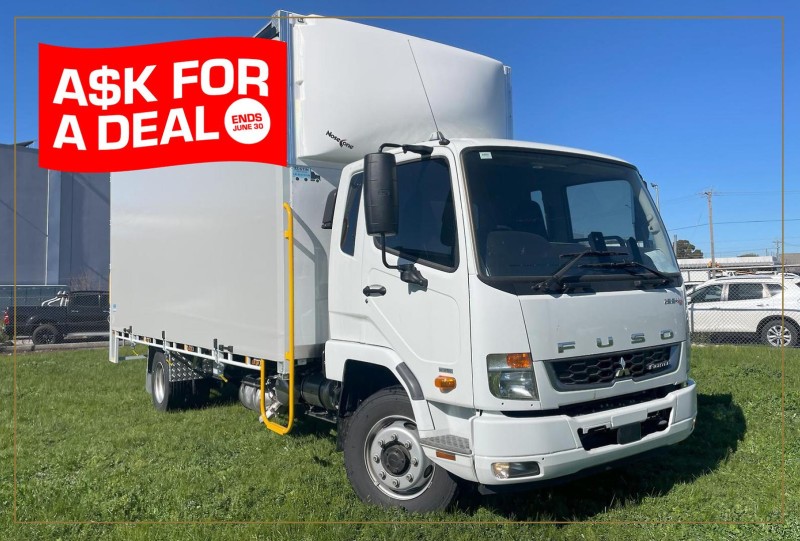 2025 Fuso Fighter 1224 e6 10 Pallet Curtainsider 