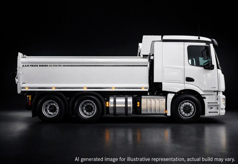 2024 Mercedes-Benz Actros 2646 Steel Tipper 