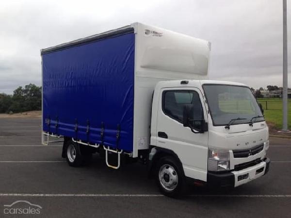 2024 Fuso CANTER 815 MWB AMT 6 PALLET CURTIAN SIDER