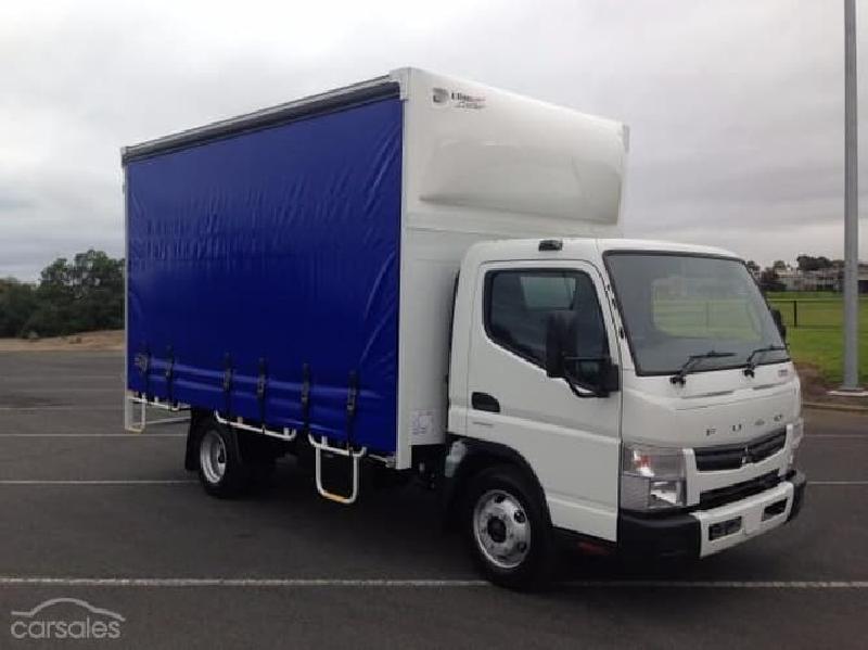 2024 Fuso CANTER 815 MWB AMT 6 PALLET CURTAIN SIDER 