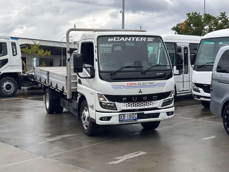 2024 Fuso eCanter e615 Heavy Duty Alloy Tray