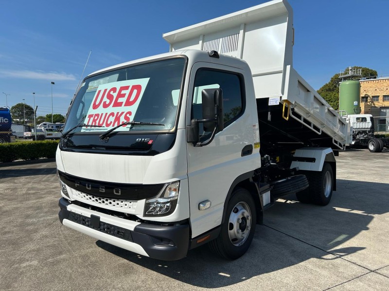 2024 Fuso Canter 815 Tipper REMAINDER OF FACTORY WARRANTY 