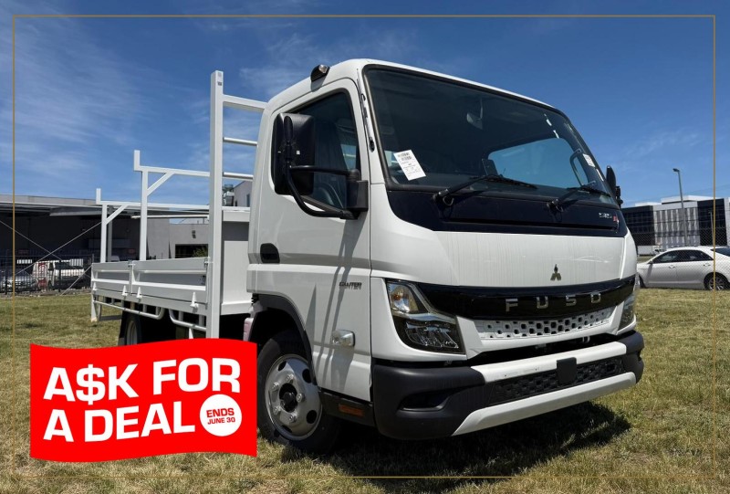 2025 Fuso Canter 515 Euro 6 Steel Dropside Tray