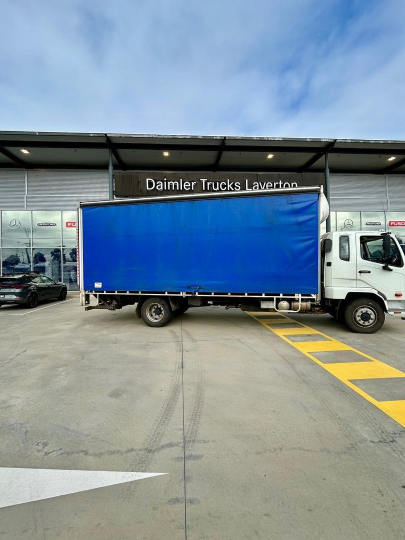 2022 Fuso Fighter 1124 10 Pallet Curtainsider 