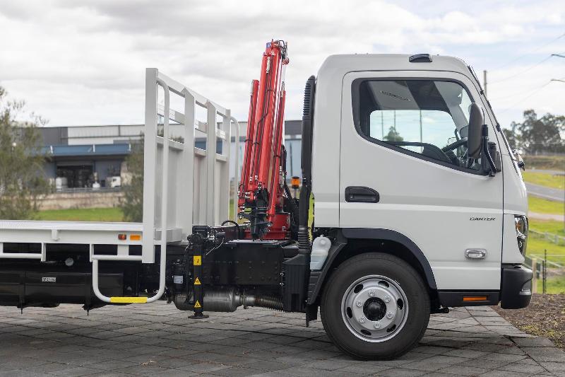 2024 Fuso Canter 918 Wide Fuso Canter 918 Crane Truck 