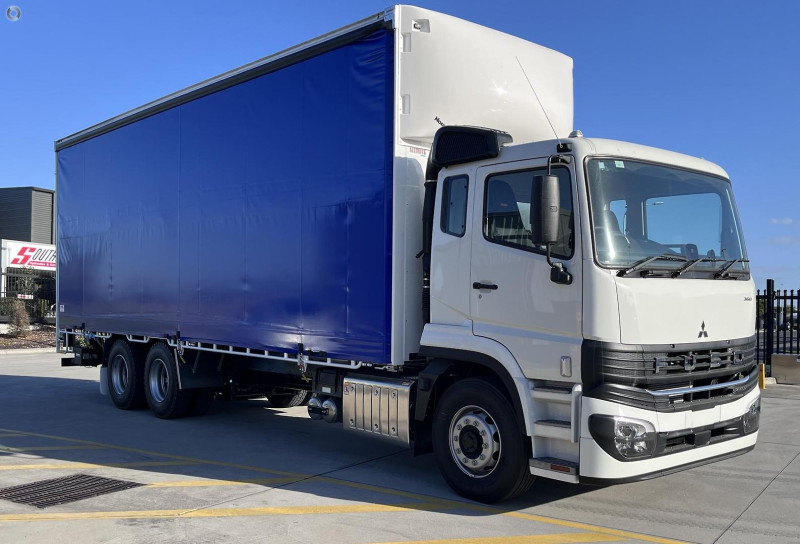 2026 Fuso Shogun FU84 360 14 PALLET CURTAINSIDER BODY AND LOADER 