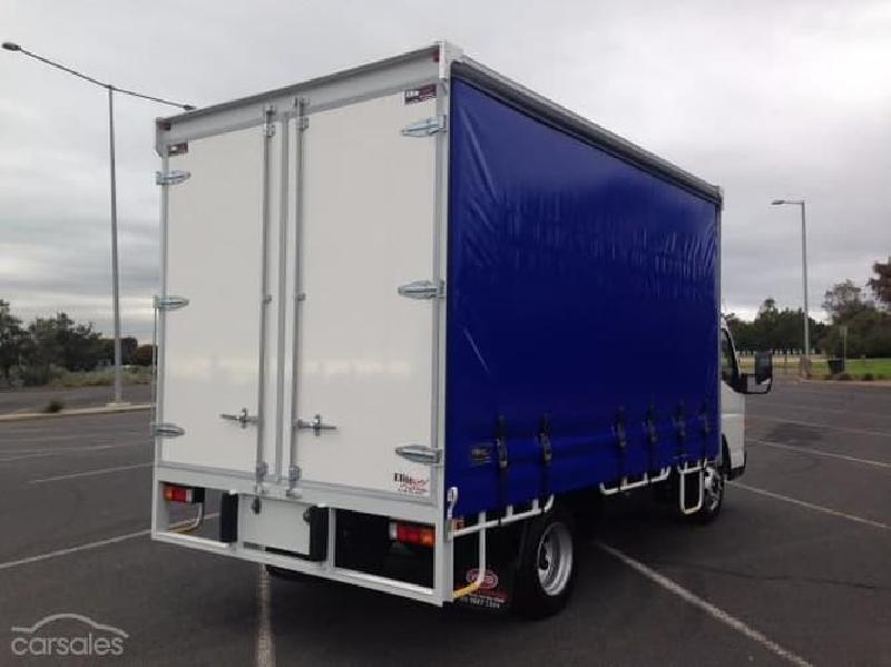 2024 Fuso CANTER 815 MWB AMT 6 PALLET CURTAIN SIDER 