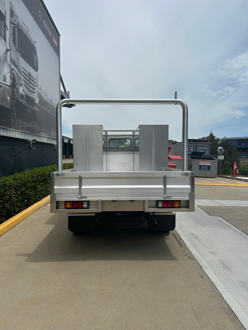 2025 Fuso Canter 515 Narrow Canter 515 Narrow Cab Alloy Tray Dropsides inc Tool Boxes Service Tool Boxes on Tray 