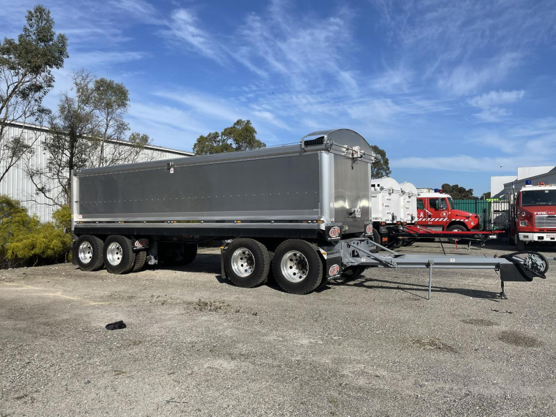 2024 BTE 4 AXLE DOG TIPPER TRAILER 