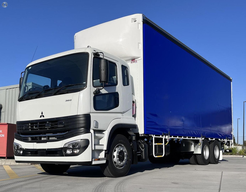 2026 Fuso Shogun FU84 360 14 PALLET CURTAINSIDER BODY AND LOADER 