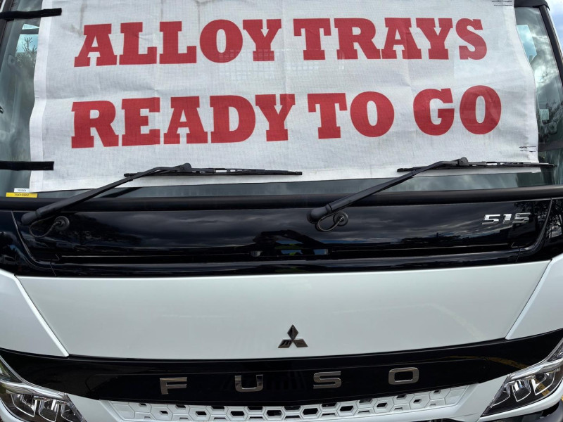 2026 Fuso Canter 515 Alloy Tray Available on a Car Licence 