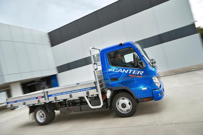 2024 Fuso ECANTER 818 MWB DROPSIDE ALLOY TRAY 