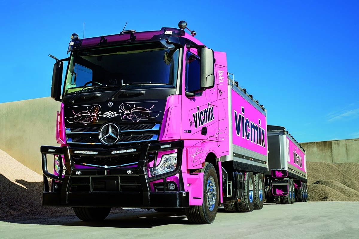 630hp Mercedes-Benz Actros