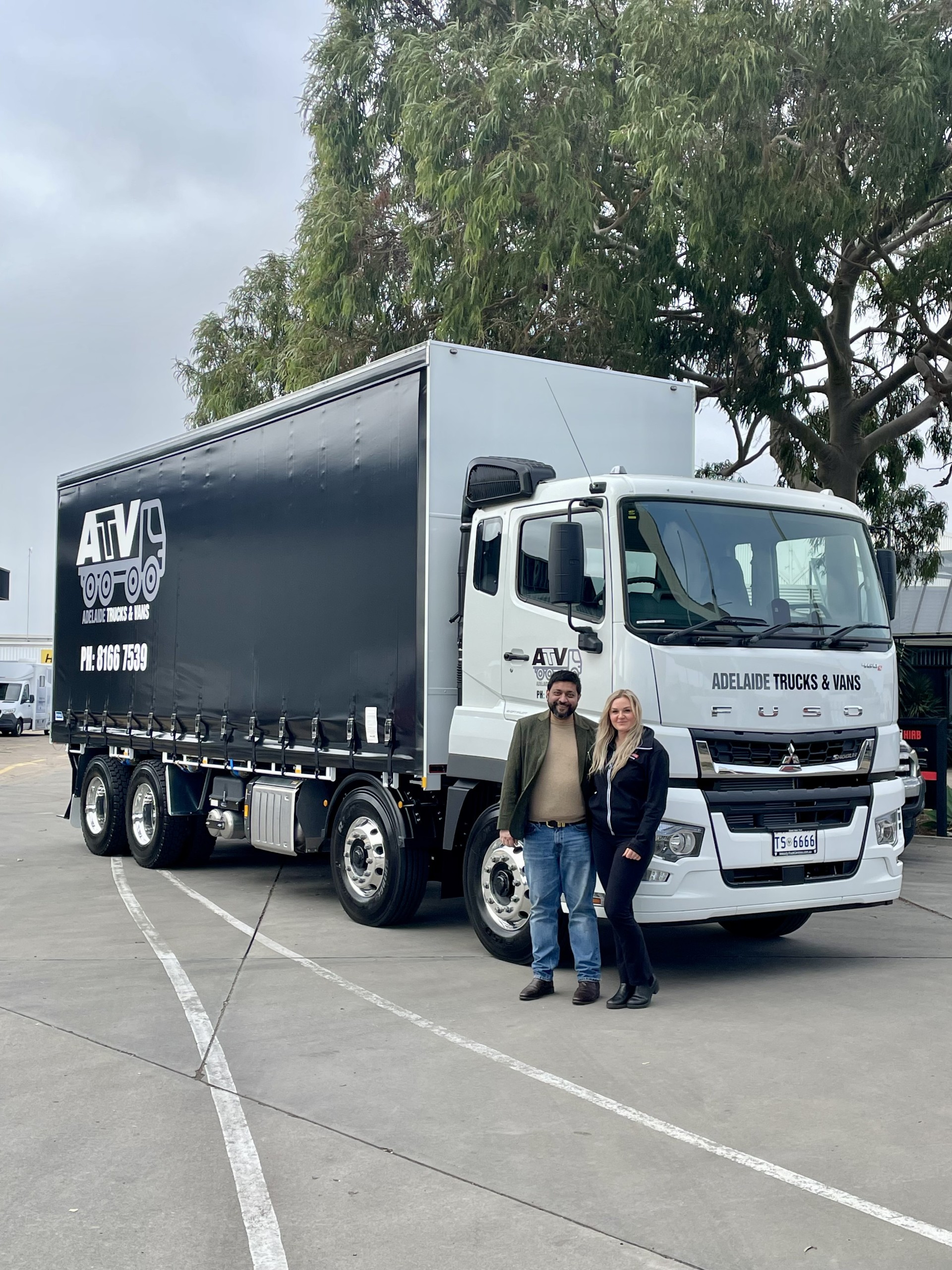Recent Delivery Fuso Adelaide